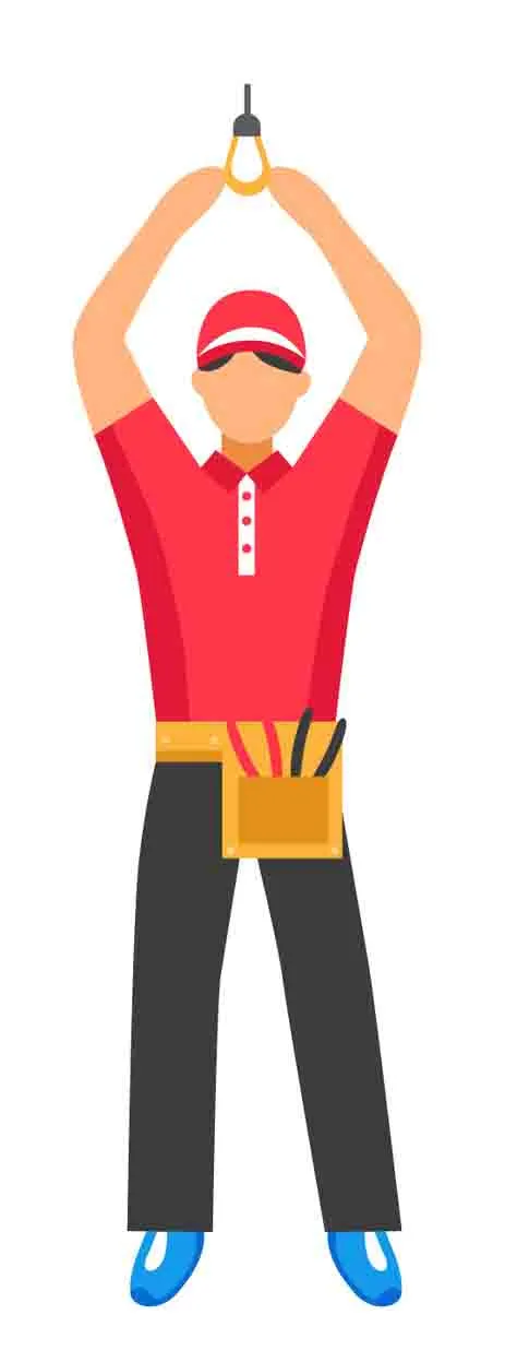 Rolf Janßen - Elektroservice - Electric People Decorative Icons Set