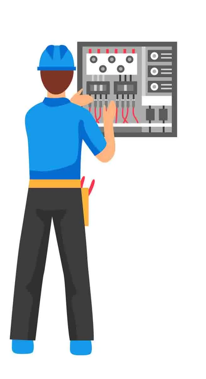 Rolf Janßen - Elektroservice - Electric People Decorative Icons Set